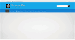Desktop Screenshot of clinicadentaldelsol.com